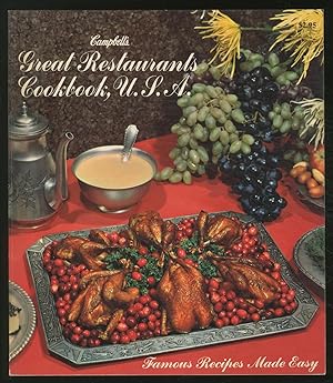 Bild des Verkufers fr Campbell's Great Restaurants Cookbook, U.S.A. zum Verkauf von Between the Covers-Rare Books, Inc. ABAA