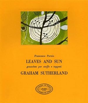 Bild des Verkufers fr Leaves and Sun, gouaches per stoffe e tappeti. Graham Sutherland. zum Verkauf von FIRENZELIBRI SRL