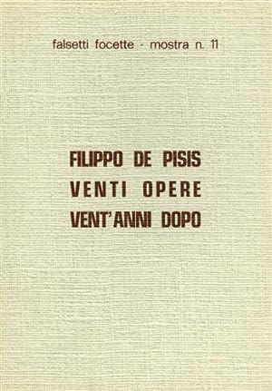 Seller image for Filippo de Pisis venti opere venti anni dopo. for sale by FIRENZELIBRI SRL