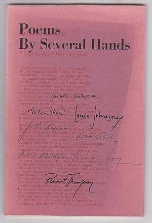 Seller image for Poems by Several Hands for sale by Renaissance Books, ANZAAB / ILAB