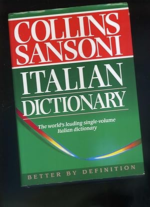 English-Italian, Italian-English, Dictionary In der Reihe: The Sansoni Dictionaries . Sprache Eng...