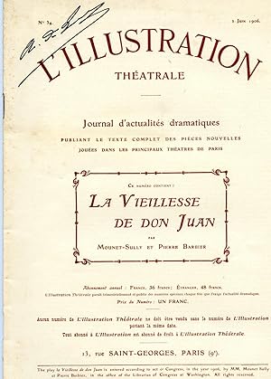 LA VIEILLESSE DE DON JUAN.