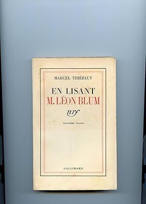 EN LISANT M. LÉON BLUM.