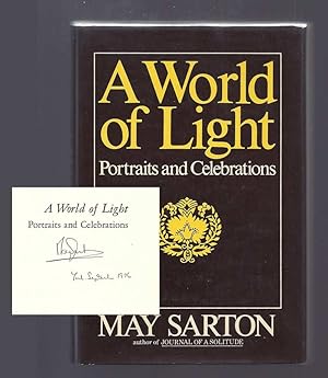 A WORLD OF LIGHT. PORTRAITS AND CELEBRATIONS. Signed