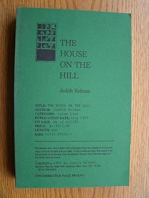 Seller image for The House on the Hill for sale by Scene of the Crime, ABAC, IOBA