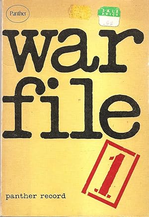 Immagine del venditore per War File venduto da Hockley Books