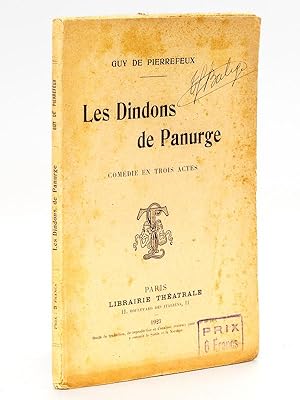 Imagen del vendedor de Les Dindons de Panurge. Comdie en trois actes. a la venta por Librairie du Cardinal