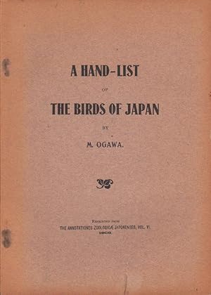 A HAND-LIST OF BIRDS OF JAPAN (VOLUME VI)