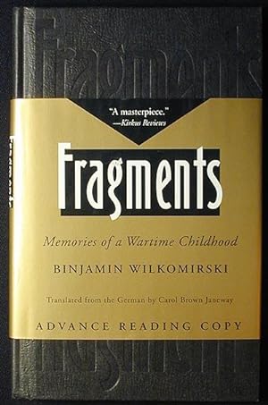 Fragments: Memories of a Wartime Childhood; Translated from the German by Carol Brown Janeway [Ad...