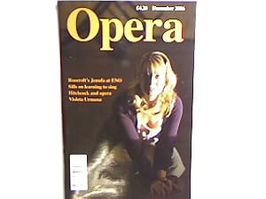 Bild des Verk�ufers f�r Expressing the unspoken - Jack Sullivan on the operatic elements in Hitchcock's films. - in : Opera - Vol. 57 No. 12 (December) - 2006. zum Verkauf von books4less (Versandantiquariat Petra Gros GmbH & Co. KG)