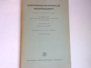 Bild des Verkufers fr Kyot. - in: 4.Heft 1959 - Germanisch-Romanische Monatsschrift. zum Verkauf von books4less (Versandantiquariat Petra Gros GmbH & Co. KG)
