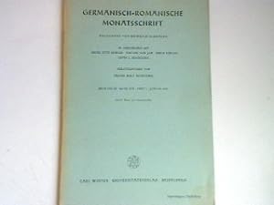 Seller image for Die Ballade von Roger Casement. - in: 1.Heft 1963 - Germanisch-Romanische Monatsschrift. for sale by books4less (Versandantiquariat Petra Gros GmbH & Co. KG)