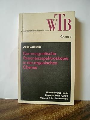 Seller image for Kernmagnetische Resonanzspektroskopie in der organischen Chemie (WTB Band 88) for sale by Antiquarische Bcher Schmidbauer