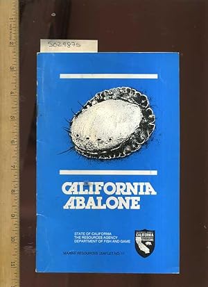 Immagine del venditore per California Abalone : State of California the Resources Agency Department of Fish and Game Marine Resources Leaflet No. 11 [Natural History, Biology Marine Life Sea Food] venduto da GREAT PACIFIC BOOKS