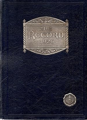 The Record of the February Class 1926 WPHS (West Philadelphia High School) Yearbook