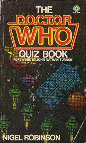 Seller image for THE DOCTOR WHO QUIZ BOOK. for sale by Black Stump Books And Collectables