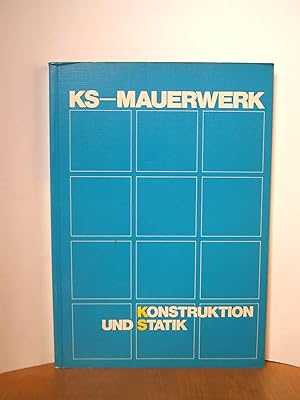 Bild des Verkufers fr KS-Mauerwerk, Konstruktion und Statik zum Verkauf von Antiquarische Bcher Schmidbauer