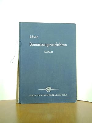 Bemessungsverfahren - Zahlentafeln und Zahlenbeispiele zu den Bestimmungen des deutschen Ausschus...