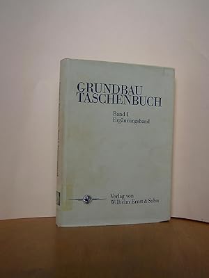 Grundbau Taschenbuch Band I Ergänzungsband