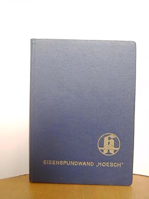 Seller image for Spundwandeisen Bauart "Hoesch" for sale by Antiquarische Bcher Schmidbauer
