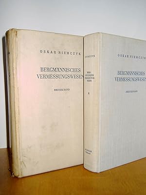 Bergmännisches Vermessungswesen, Ein Handbuch des Markscheidewesens in fünf Bänden, Band 1 und 2