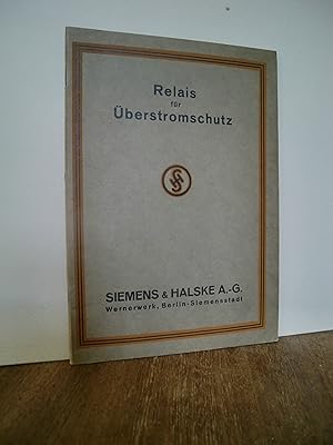 Seller image for Relais fr berstromschutz for sale by Antiquarische Bcher Schmidbauer