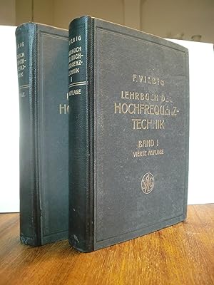 Image du vendeur pour Lehrbuch der Hochfrequenztechnik Band I und II mis en vente par Antiquarische Bcher Schmidbauer