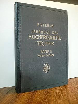 Image du vendeur pour Lehrbuch der Hochfrequenztechnik Band II mis en vente par Antiquarische Bcher Schmidbauer