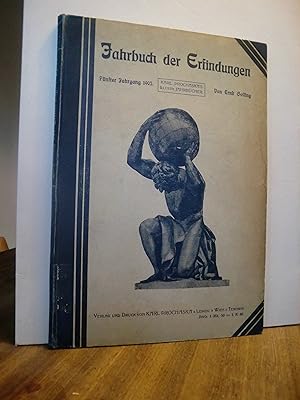 Seller image for Jahrbuch der Erfindungen, Fnfter Jahrgang 1905 for sale by Antiquarische Bcher Schmidbauer