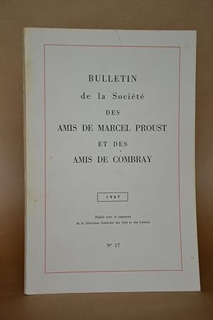 Seller image for Bulletin Marcel Proust, n 17 for sale by Librairie Raimbeau