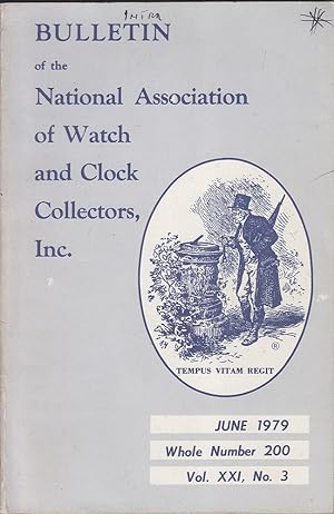 Vol. XXI No.3 Bulletin of the National Association of Watch and Clock Collectors Inc