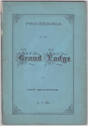 Proceedings of the Fifteenth Annual Communication of the Grand Lodge of the Ancient and Honourabl...