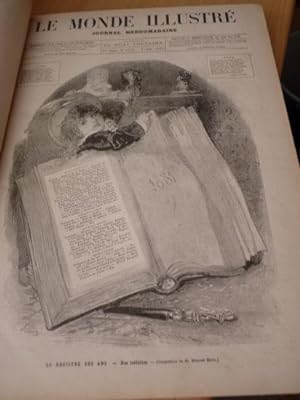 Le Monde illustré, journal hebdomadaire. Tome XLVIII, second semestre complet 1881. Du n°1240 du ...