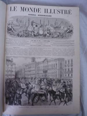 Le Monde illustré, journal hebdomadaire. Tome XVIII, premier semestre complet 1866. Du n°456 du 6...