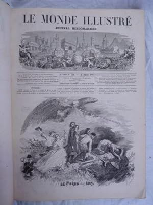 Le Monde illustré, journal hebdomadaire. Tome XIV, premier semestre complet 1864. Du n°351 du 2 j...