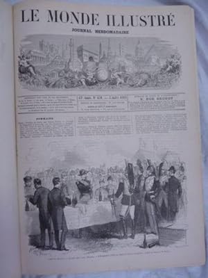 Le Monde illustré, journal hebdomadaire. Tome XXV, second semestre complet 1869. Du n°638 du 5 ju...