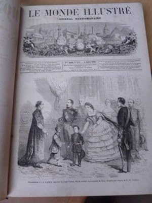 Le Monde illustré, journal hebdomadaire. Tome IX, second semestre complet 1861. Du n°221 du 6 jui...