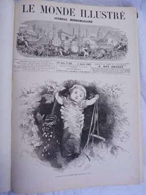 Le Monde illustré, journal hebdomadaire. Tome XXII, premier semestre complet 1868. Du n°560 du 4 ...