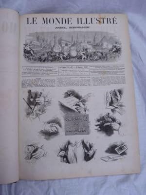 Le Monde illustré, journal hebdomadaire. Tome X, premier semestre complet 1862. Du n°247 du 4 jan...