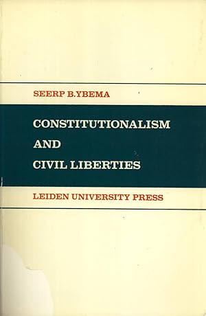 Bild des Verk�ufers f�r Constitutionalism and Civil Liberties zum Verkauf von Masalai Press