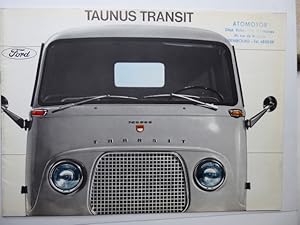 Seller image for Ford Taunus Transit. (Hauptprospekt in Franzsisch und Niederlndisch. Catalogue en francais). for sale by Antiquariat Heinzelmnnchen
