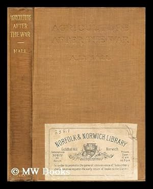 Seller image for Agriculture after the war for sale by MW Books