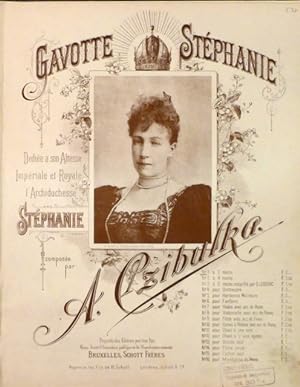 Gavotte Stéphanie dédiée à son Altesse Royale la Princesse Stephanie de Belgique. No. 1. à 2 mains