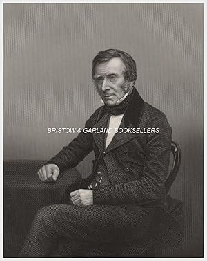 A fine original antique engraved portrait of Sir Benjamin Collins Brodie F.R.S., engraved on stee...