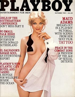 Seller image for A FLAG FOR SUNRISE. In Playboy magazine, October 1981 for sale by Antic Hay Books