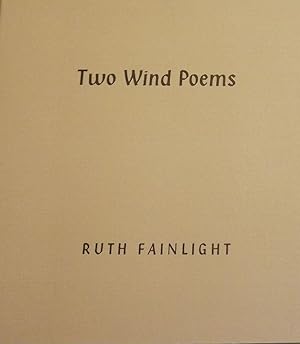 Seller image for TWO WIND POEMS for sale by Antic Hay Books