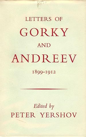 Imagen del vendedor de LETTERS OF GORKY AND ANDREEV a la venta por Antic Hay Books