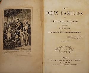 Seller image for LES DEUX FAMILLES OU L'HOSPITALITE FRATERNELLE for sale by Antic Hay Books