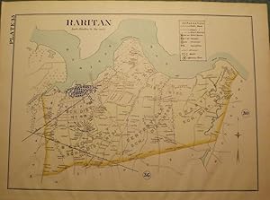 RARITAN 1889 MAP