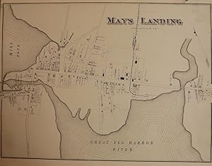 MAYS LANDING 1878 MAP